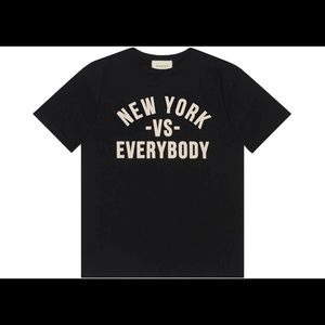 Gucci - NEW YORK VS. EVERYBODY t shirt XXS